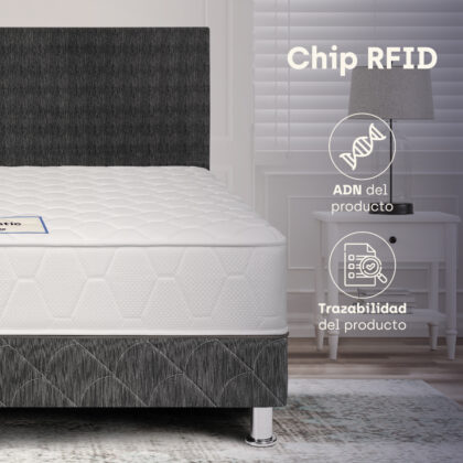 Combo Colchón Majestic + Base Cama Element Sencillo