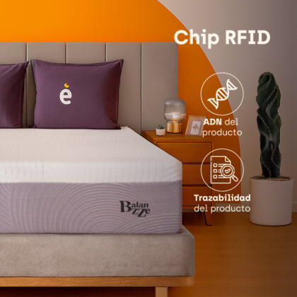 Combo Colchón Royal Balanzze + Base Cama Royal Queen Arena