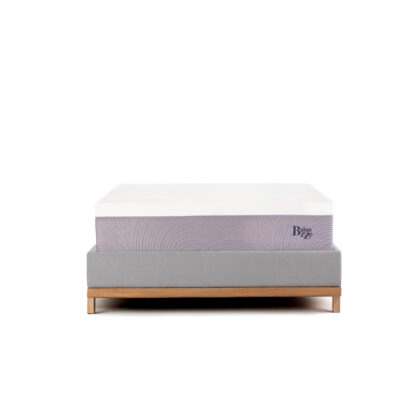 Combo Colchón Royal Balanzze + Base Cama + Cebecero Royal King Gris Oscuro
